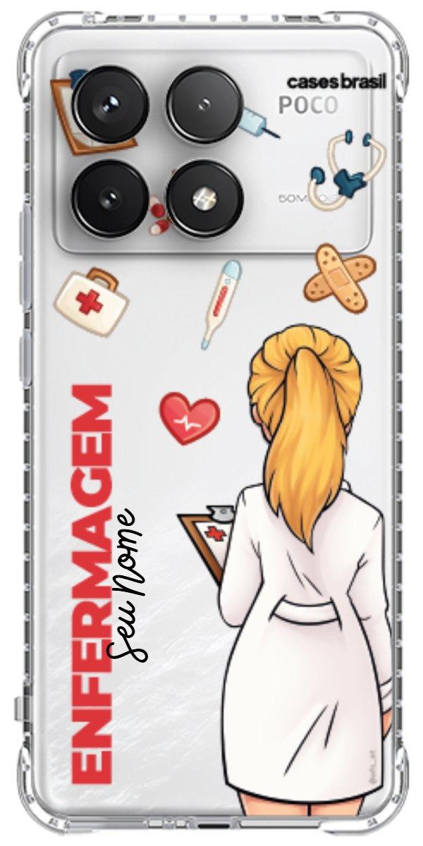 Capinha para Celular Enfermagem - Boneca Profissão