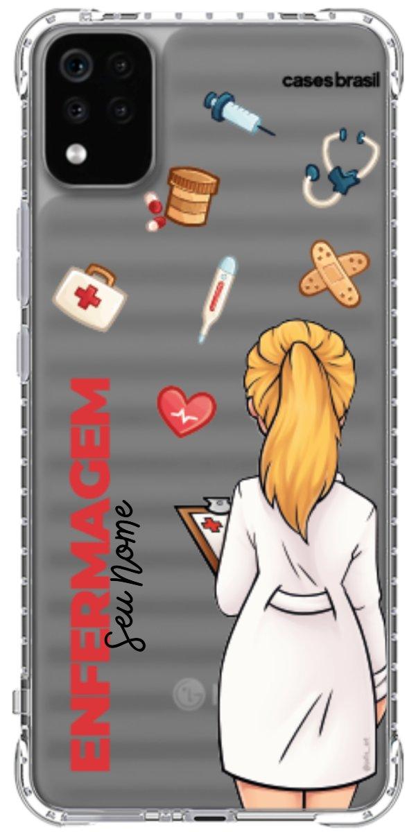 Capinha para Celular Enfermagem - Boneca Profissão