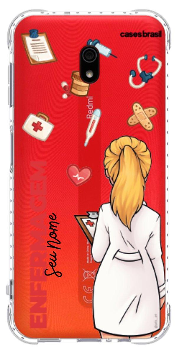Capinha para Celular Enfermagem - Boneca Profissão