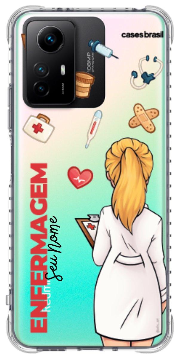 Capinha para Celular Enfermagem - Boneca Profissão