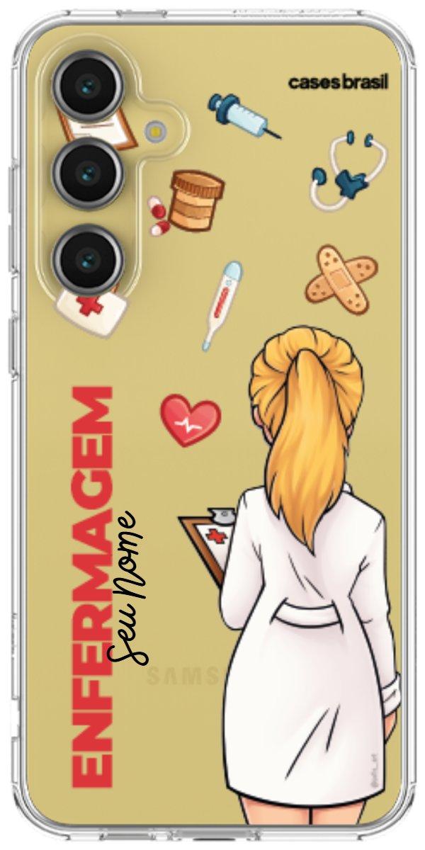 Capinha para Celular Enfermagem - Boneca Profissão