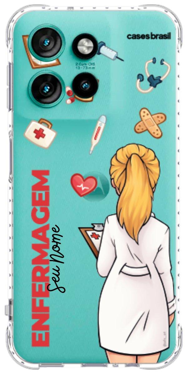 Capinha para Celular Enfermagem - Boneca Profissão