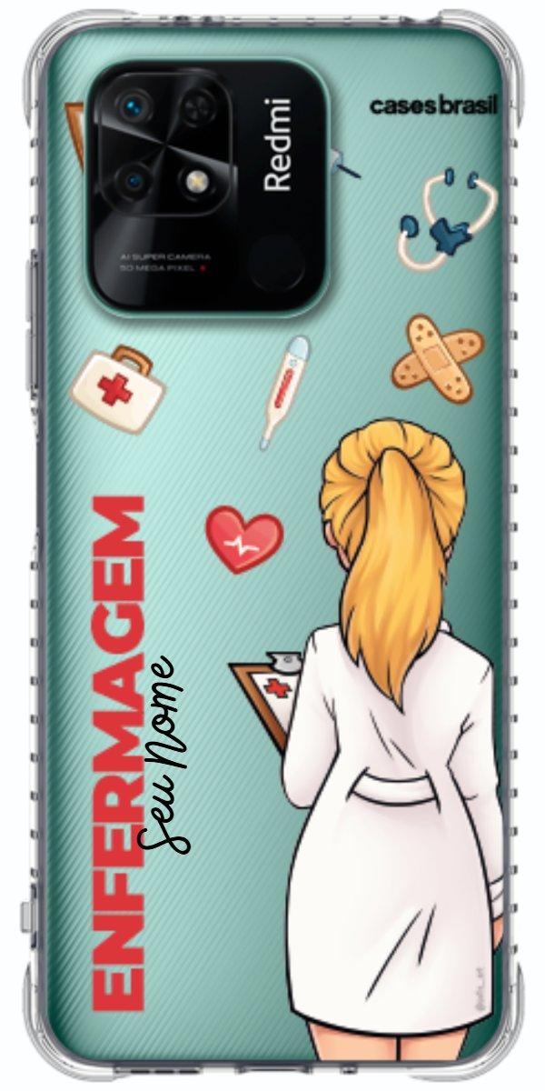 Capinha para Celular Enfermagem - Boneca Profissão