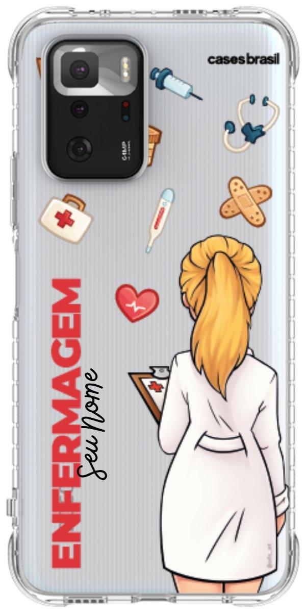 Capinha para Celular Enfermagem - Boneca Profissão