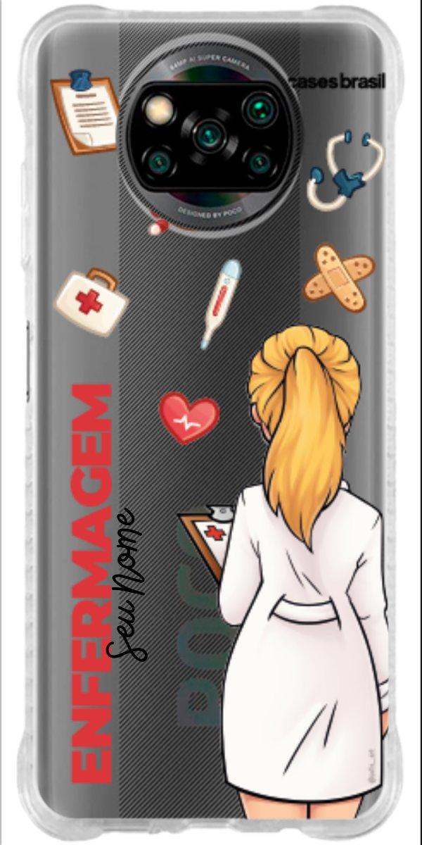 Capinha para Celular Enfermagem - Boneca Profissão