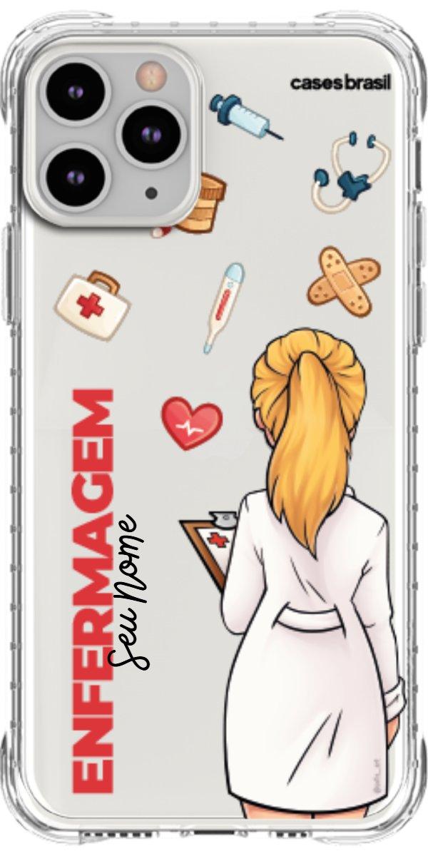 Capinha para Celular Enfermagem - Boneca Profissão