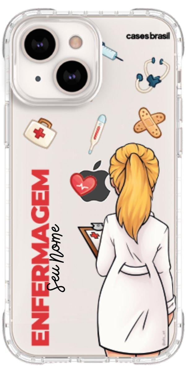 Capinha para Celular Enfermagem - Boneca Profissão