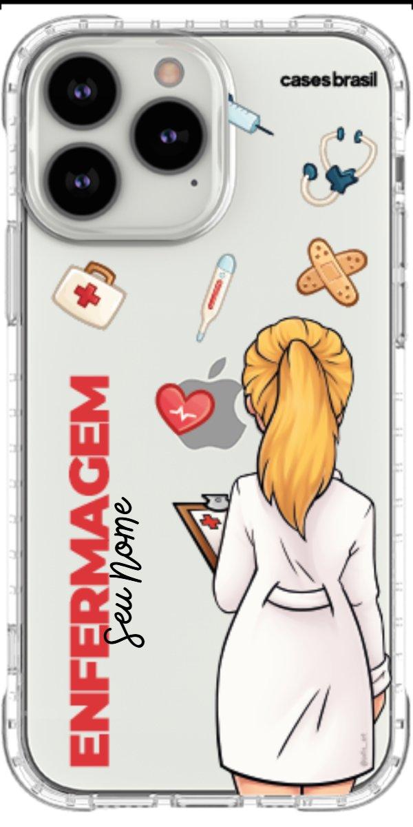 Capinha para Celular Enfermagem - Boneca Profissão