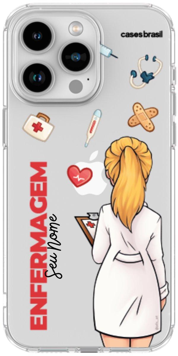 Capinha para Celular Enfermagem - Boneca Profissão