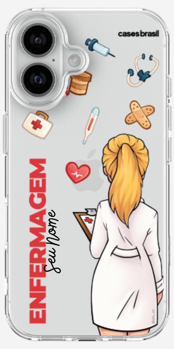 Capinha para Celular Enfermagem - Boneca Profissão
