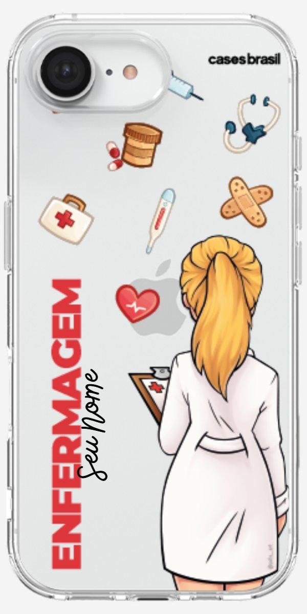 Capinha para Celular Enfermagem - Boneca Profissão