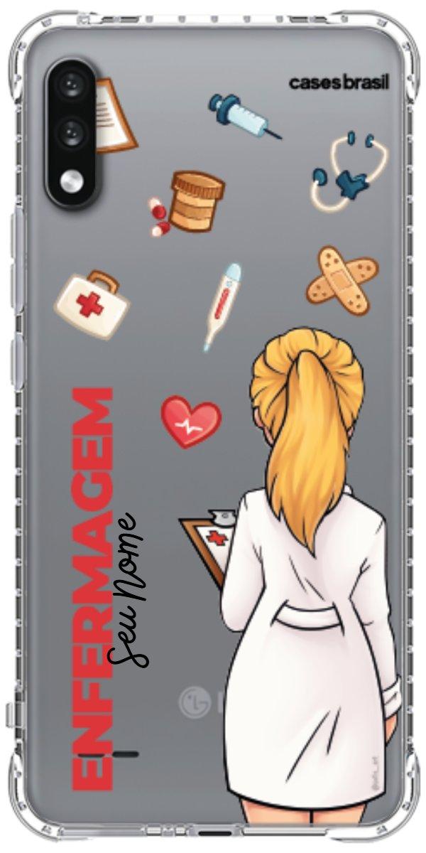Capinha para Celular Enfermagem - Boneca Profissão