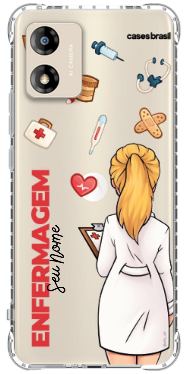 Capinha para Celular Enfermagem - Boneca Profissão
