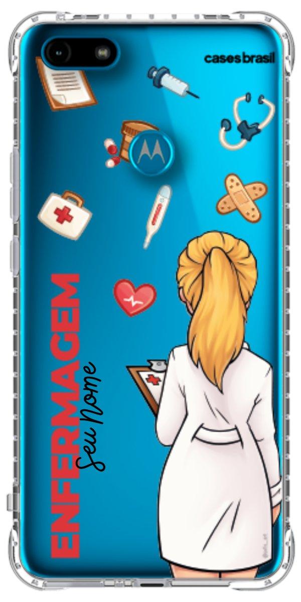Capinha para Celular Enfermagem - Boneca Profissão