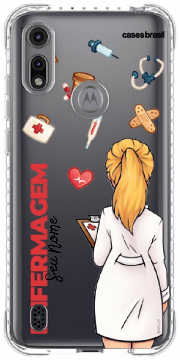 Capinha para Celular Enfermagem - Boneca Profissão