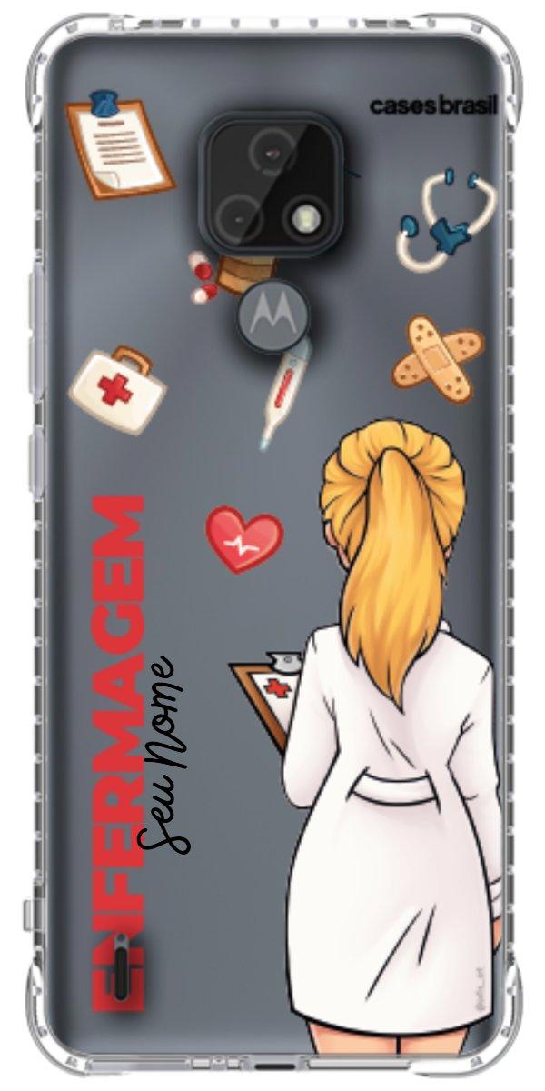Capinha para Celular Enfermagem - Boneca Profissão