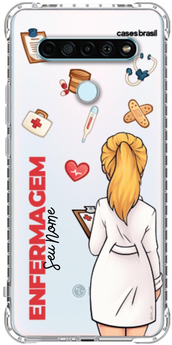 Capinha para Celular Enfermagem - Boneca Profissão