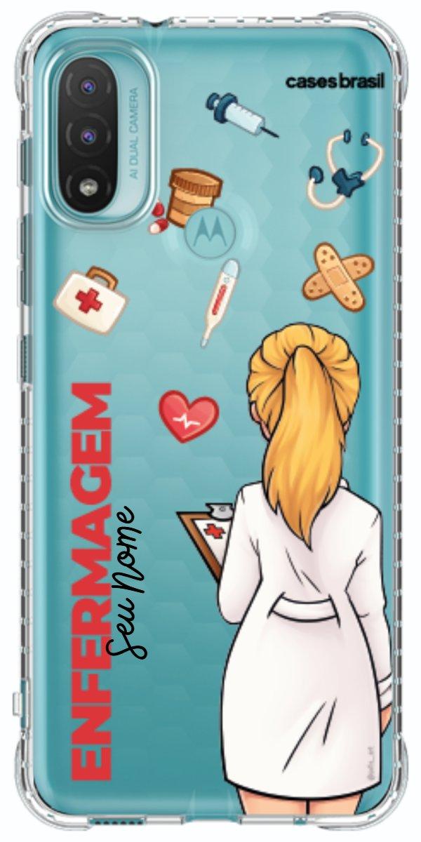 Capinha para Celular Enfermagem - Boneca Profissão