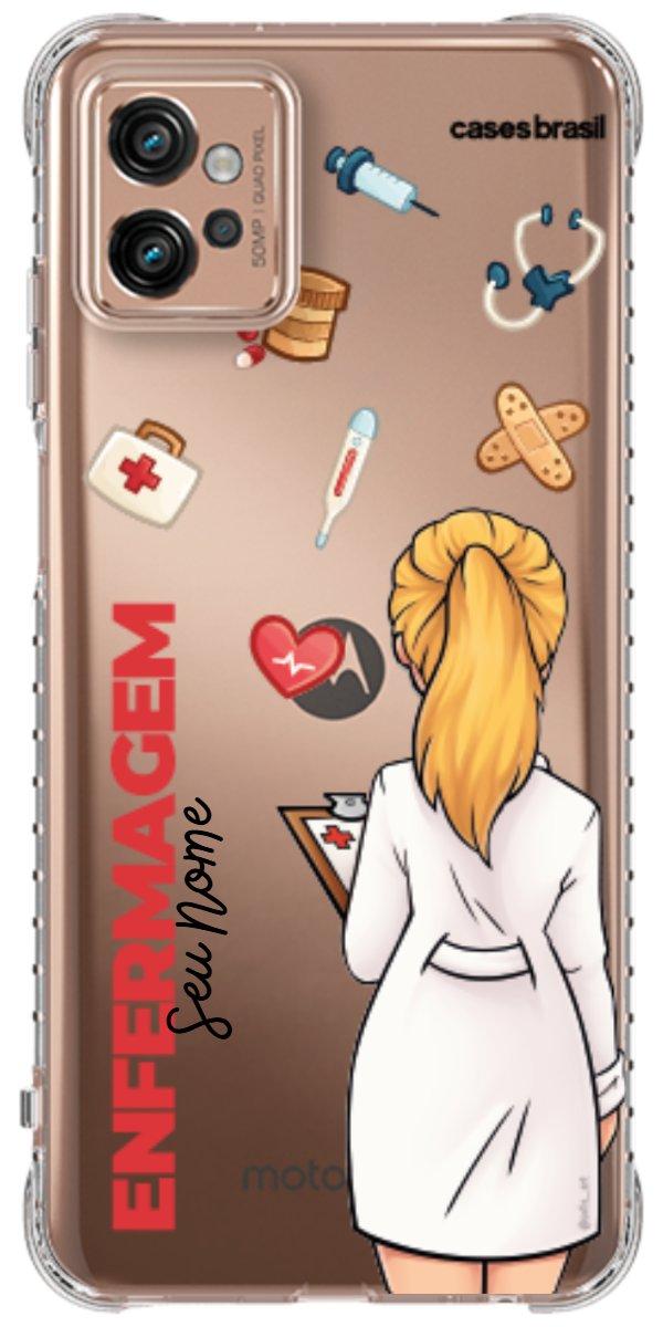 Capinha para Celular Enfermagem - Boneca Profissão