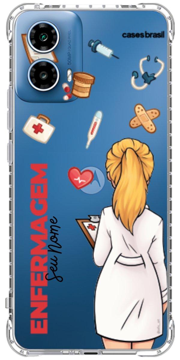 Capinha para Celular Enfermagem - Boneca Profissão