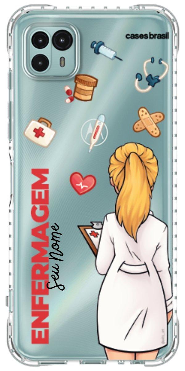 Capinha para Celular Enfermagem - Boneca Profissão
