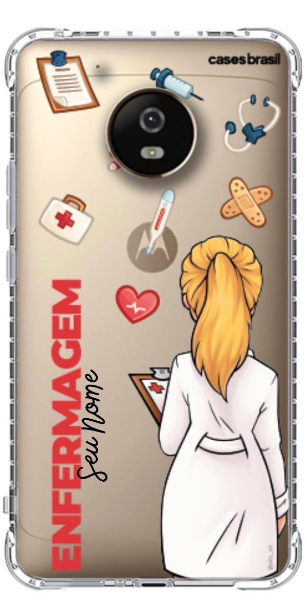 Capinha para Celular Enfermagem - Boneca Profissão
