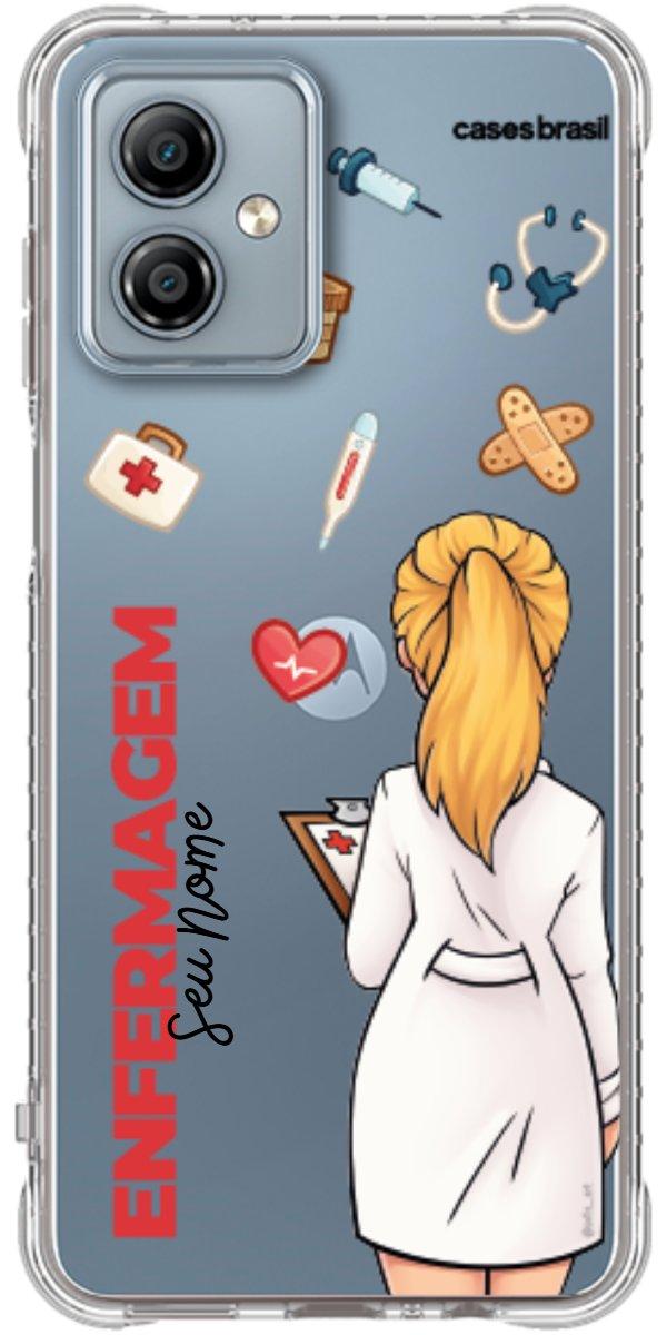 Capinha para Celular Enfermagem - Boneca Profissão