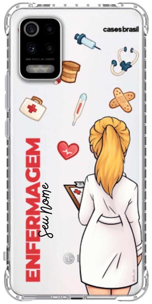 Capinha para Celular Enfermagem - Boneca Profissão