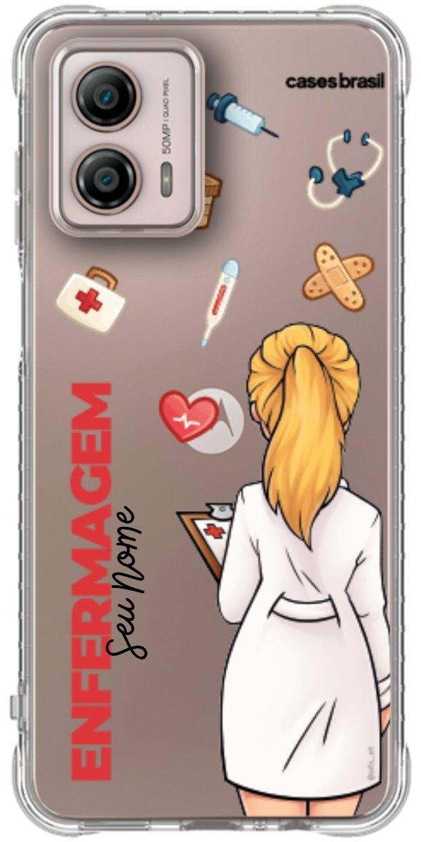 Capinha para Celular Enfermagem - Boneca Profissão