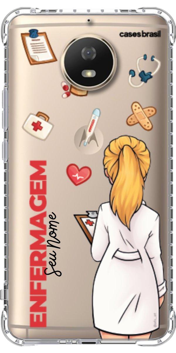Capinha para Celular Enfermagem - Boneca Profissão