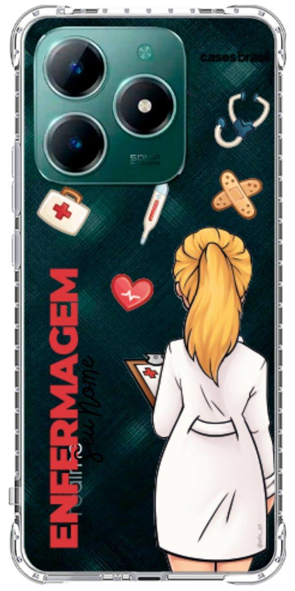 Capinha para Celular Enfermagem - Boneca Profissão