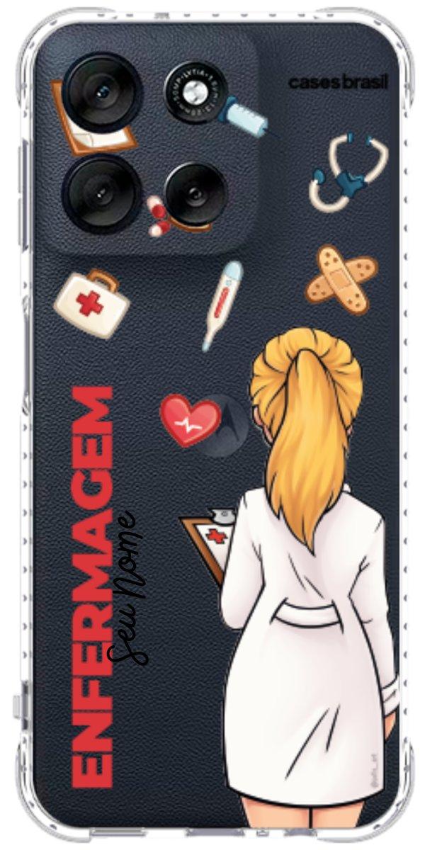 Capinha para Celular Enfermagem - Boneca Profissão