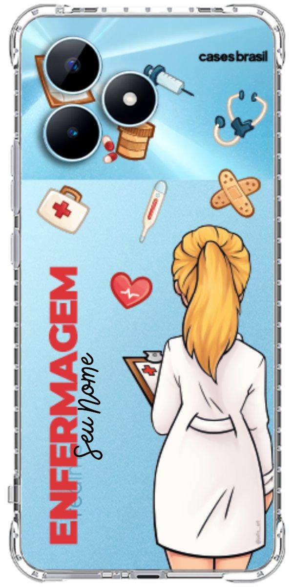 Capinha para Celular Enfermagem - Boneca Profissão