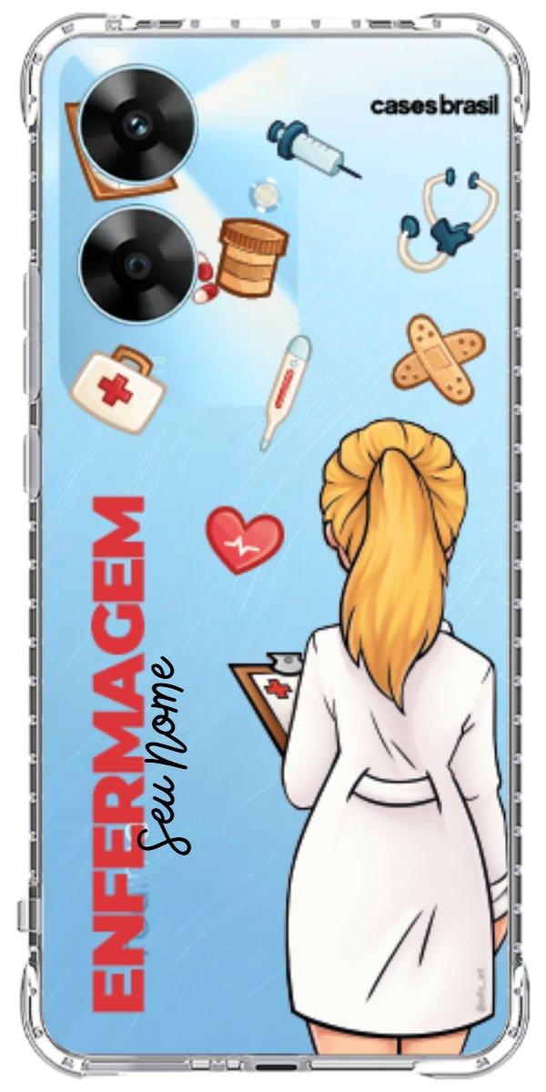 Capinha para Celular Enfermagem - Boneca Profissão