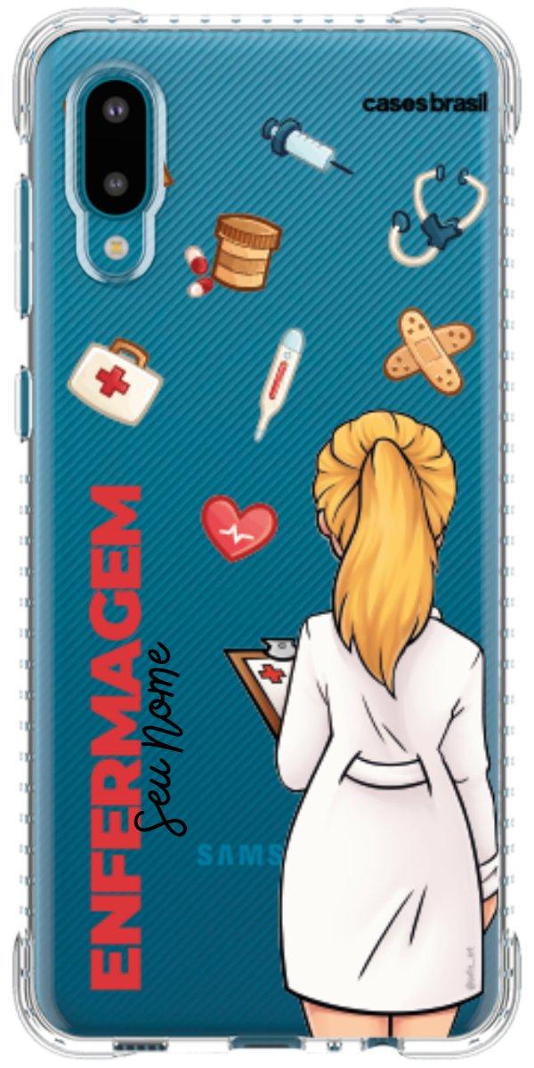 Capinha para Celular Enfermagem - Boneca Profissão