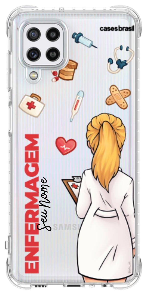 Capinha para Celular Enfermagem - Boneca Profissão