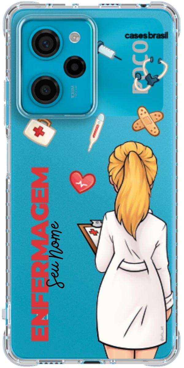 Capinha para Celular Enfermagem - Boneca Profissão