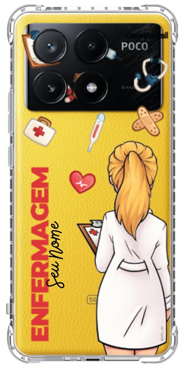 Capinha para Celular Enfermagem - Boneca Profissão