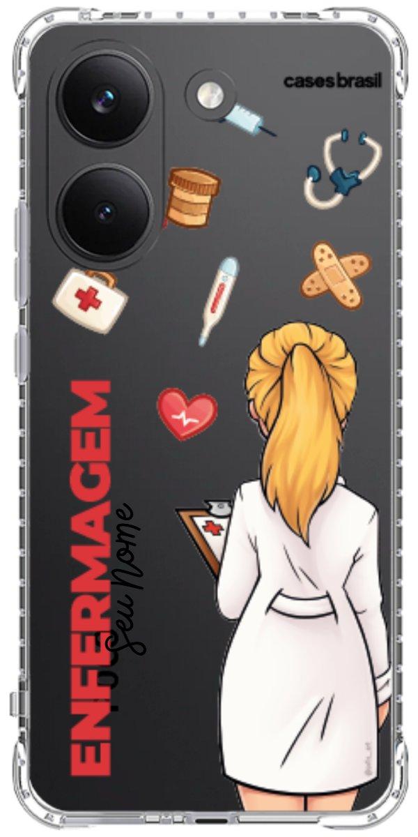 Capinha para Celular Enfermagem - Boneca Profissão