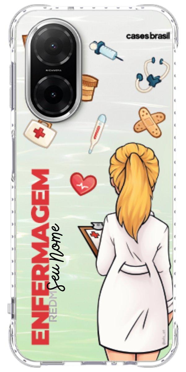 Capinha para Celular Enfermagem - Boneca Profissão