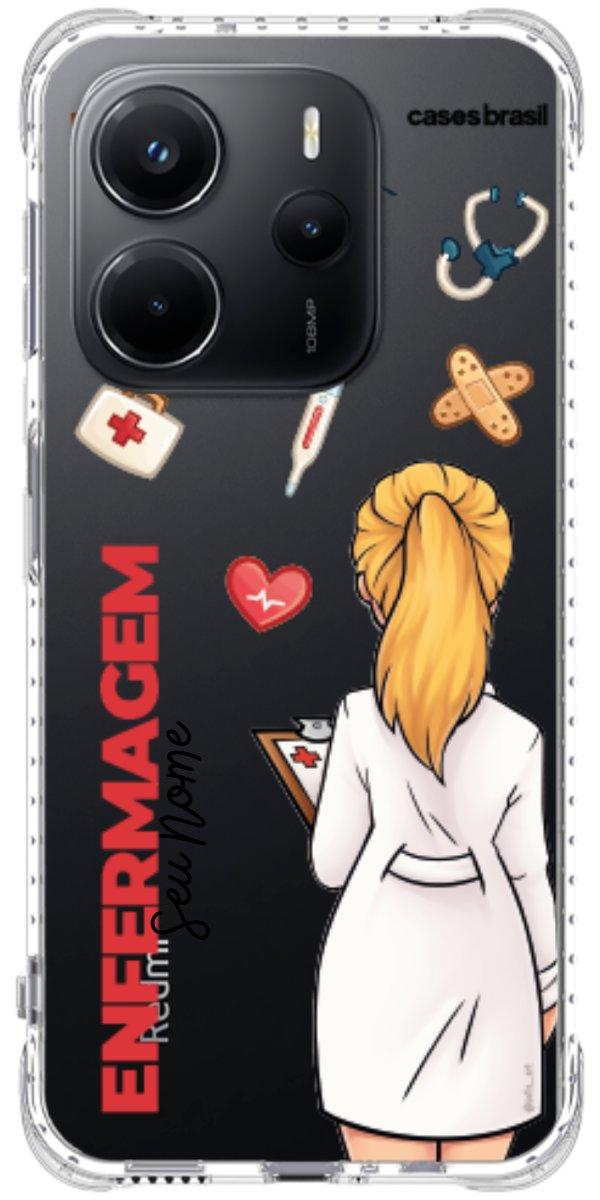 Capinha para Celular Enfermagem - Boneca Profissão