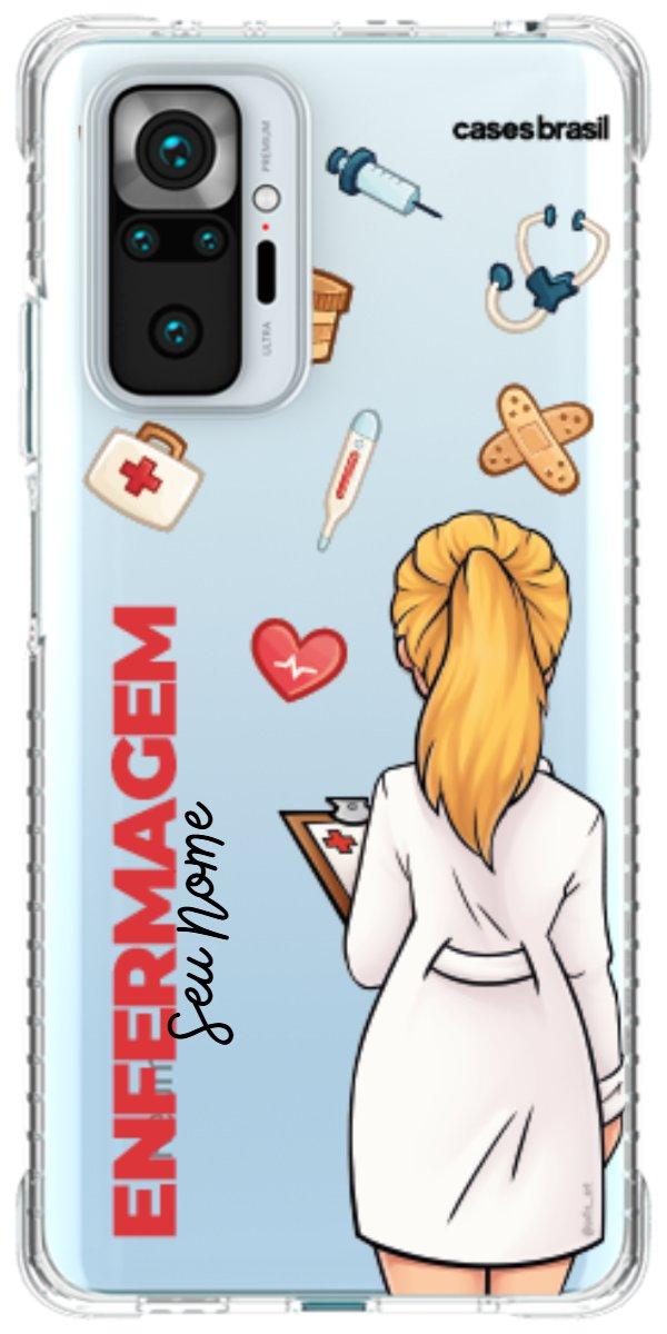 Capinha para Celular Enfermagem - Boneca Profissão