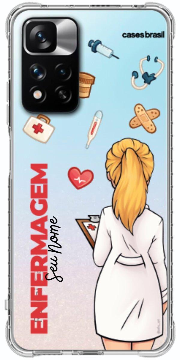 Capinha para Celular Enfermagem - Boneca Profissão