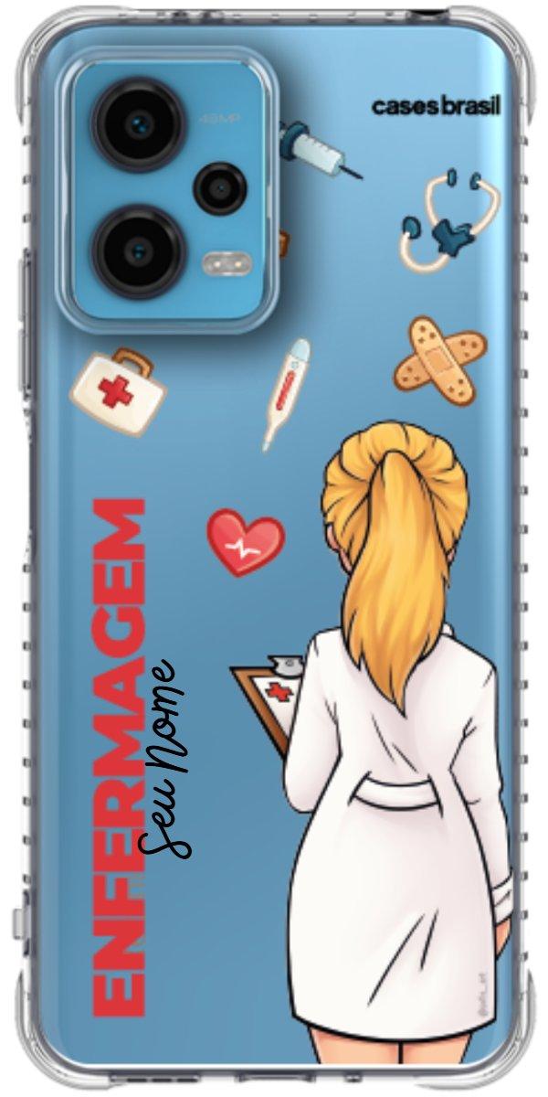 Capinha para Celular Enfermagem - Boneca Profissão