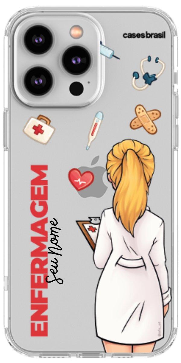 Capinha para Celular Enfermagem - Boneca Profissão