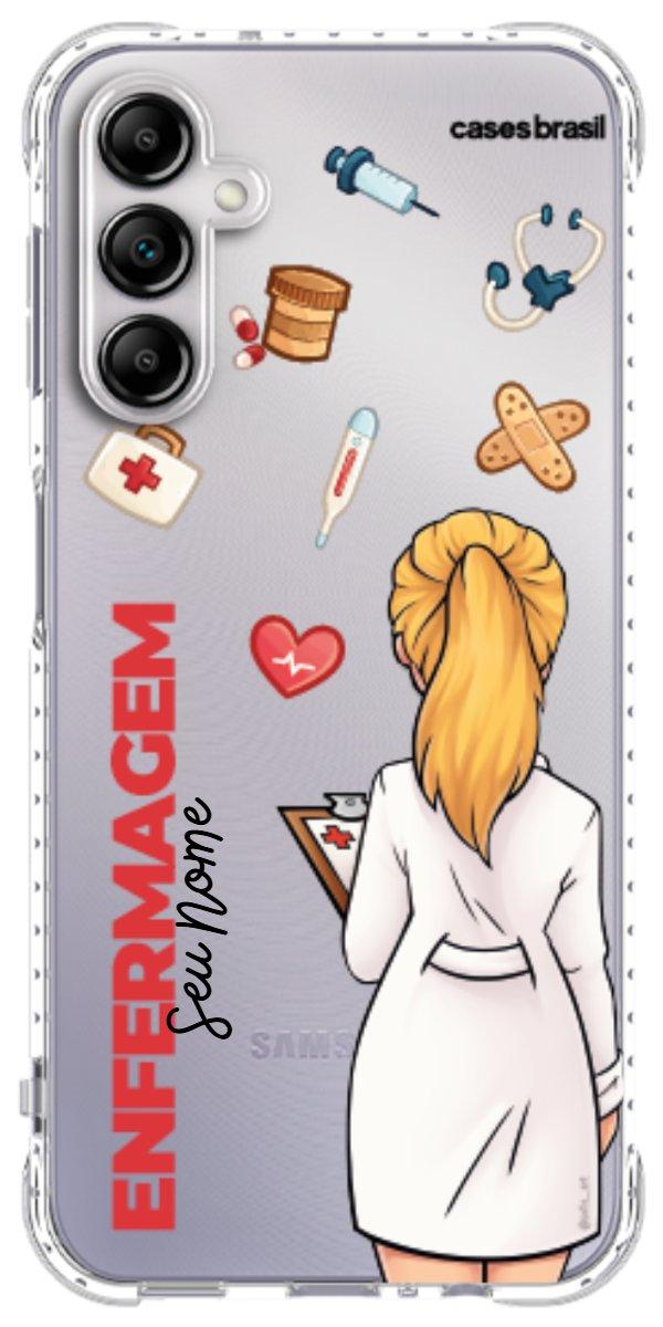 Capinha para Celular Enfermagem - Boneca Profissão