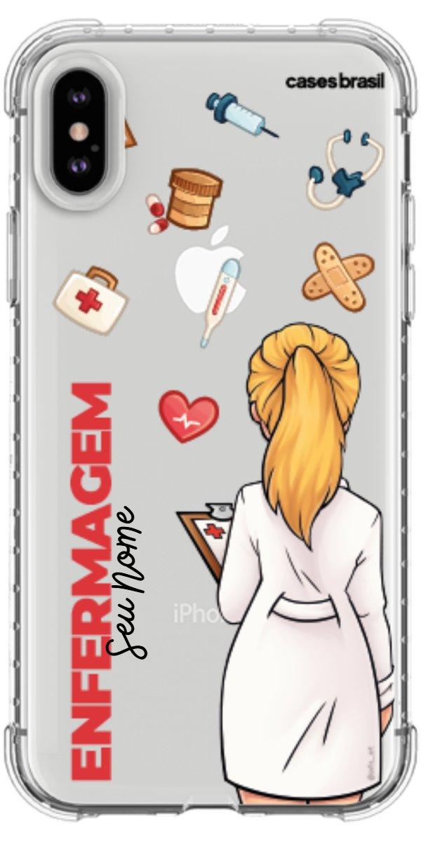 Capinha para Celular Enfermagem - Boneca Profissão