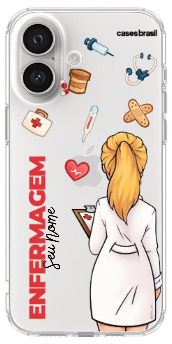 Capinha para Celular Enfermagem - Boneca Profissão