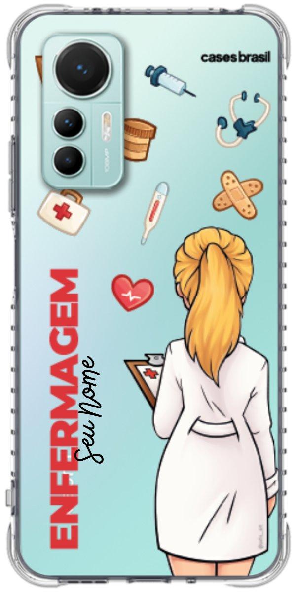 Capinha para Celular Enfermagem - Boneca Profissão