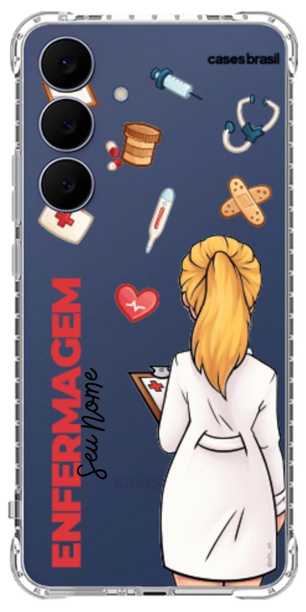 Capinha para Celular Enfermagem - Boneca Profissão